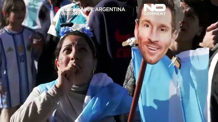 News video: Argentinien-Fans feiern mit Gesang und Tanz nach WM-Krimi gegen Ägypten