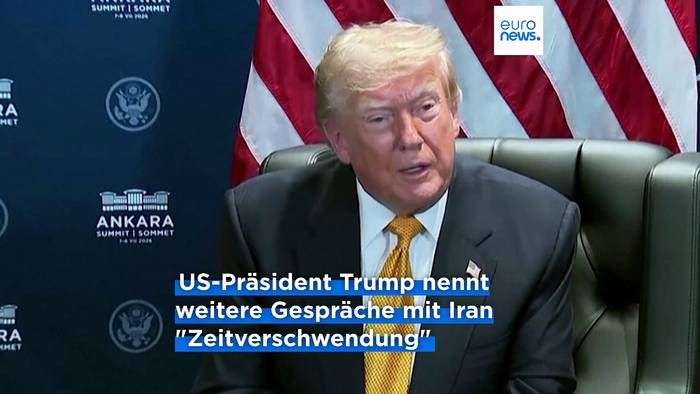 Video: Trump auf NATO-Gipfel: Waffenruhe mit Iran ist 