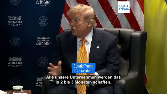 News video: USA erlauben Ukraine Produktion von Patriot-Abfangraketen