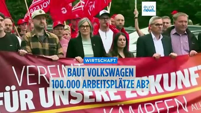 News video: IG Metall warnt: VW steuert mit Sparkurs auf schweren Konflikt mit Belegschaft zu