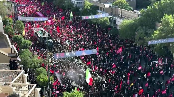 News video: Iran nimmt Abschied von Ayatollah Ali Khamenei im Streit mit den USA