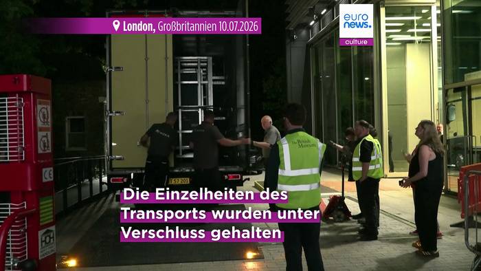News video: Bayeux-Teppich erreicht British Museum nach historischem Transfer