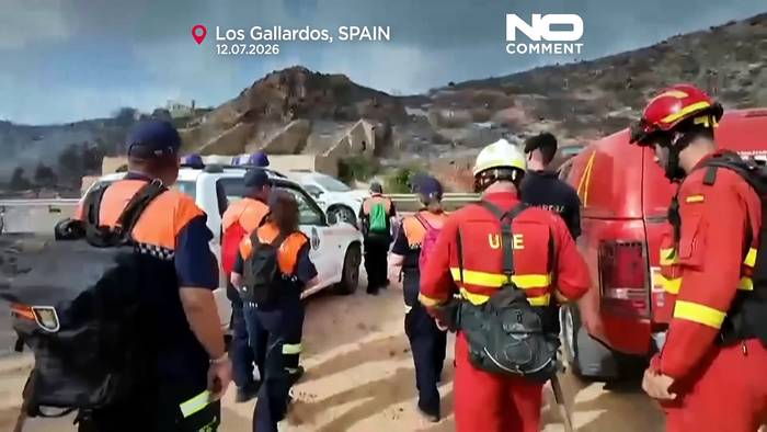 News video: Waldbrand in Spanien: Feuerwehr gewinnt Kontrolle, Almería-Evakuierte zurück