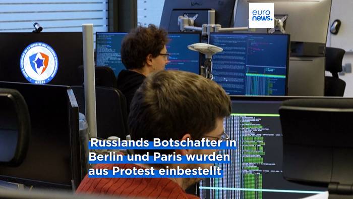 News video: Russlands Cyberangriffe: Berlin und Paris bestellen russische Botschafter ein
