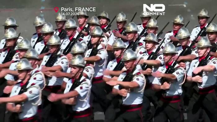 News video: Bastille-Tag in Paris: Selenskyj feiert mit Macron und europäischen Staats- und Regierungschefs