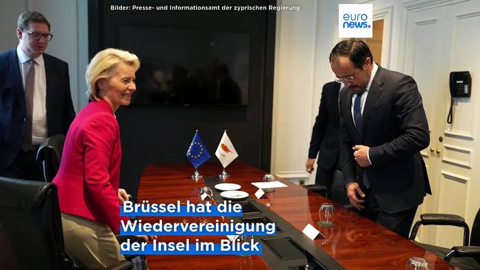 News video: Hohe Priorität: EU-Kommission will Lösung der Zypern-Frage