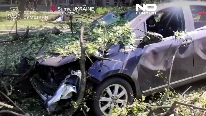 News video: Ukraine: Russland greift Sumy und Odesa an, sechs Tote