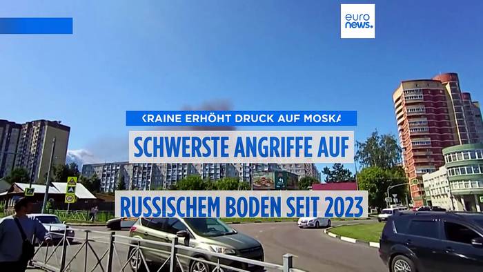 News video: Ukraine greift wichtige Logistikzentren in Zentralrussland an