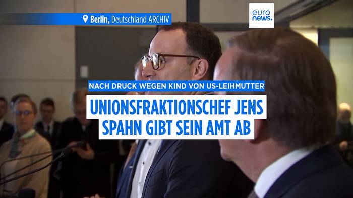 News video: Nach Aufforderung von Merz: Jens Spahn tritt zurück