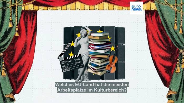 News video: EU-Vergleich: In welchem Land gibt es die meisten Jobs im Kulturbereich?