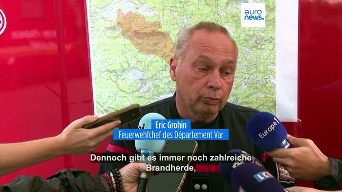 News video: Schock über Waldbrände in Frankreich: 2 tote Feuerwehrleute und weiter Alarm