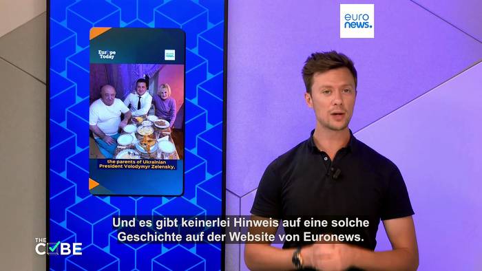 News video: Gefälschtes Euronews-Video: 
