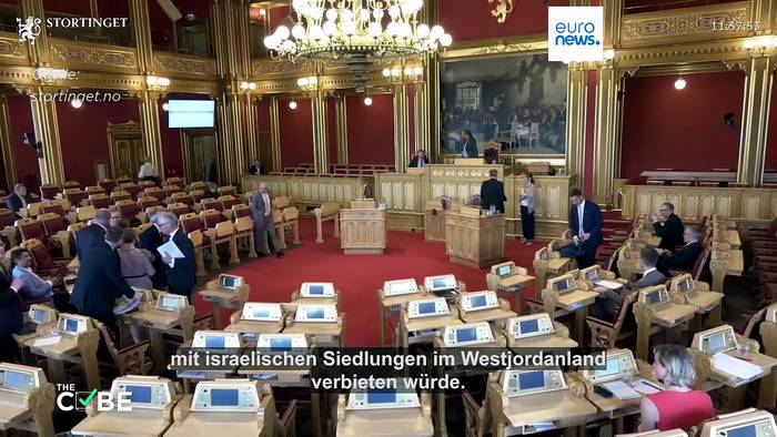 News video: Zusammenhang zwischen Norwegen-Brand und Israel-Siedlungsimportverbot?