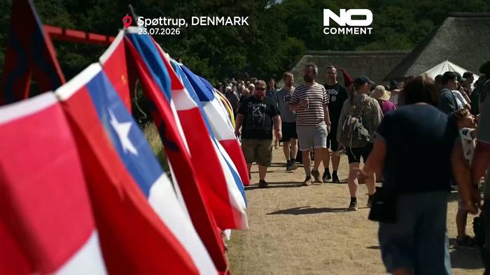 Video: Gerüstete Kämpfer erobern Dänemarks Burg Spøttrup für IMCF-Weltmeisterschaft