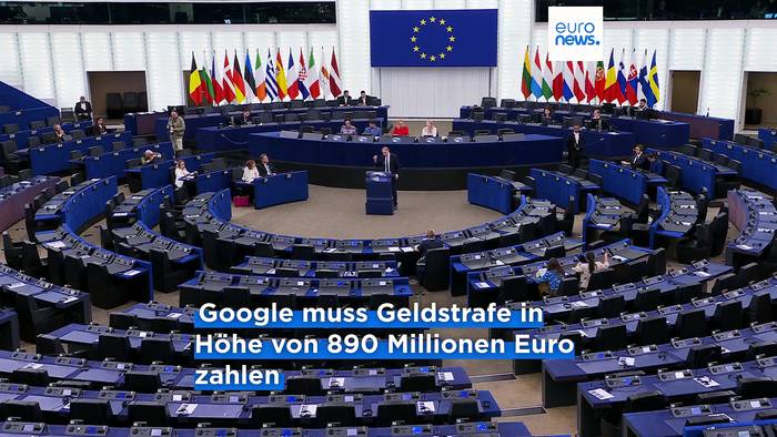 News video: EU-Abgeordneter Lange erwartet US-Reaktion auf Google-Bußgeld der EU