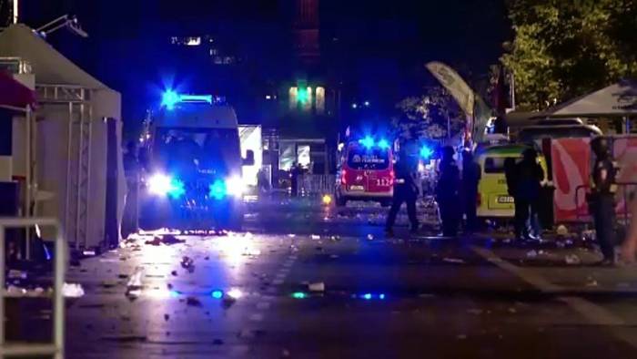 News video: Anschlag auf Christopher Street Day in Berlin: Tatverdächtiger bei Polizeieinsatz erschossen