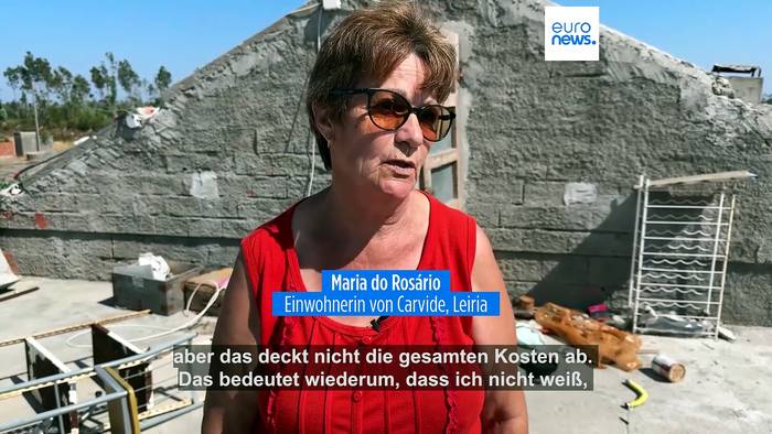 News video: Portugal: Sechs Monate nach Sturm 