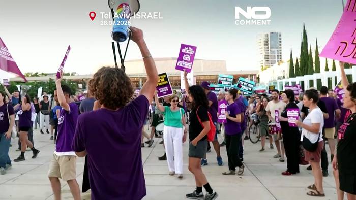 Video: Tel Aviv: Israelis demonstrieren gegen Gewalt von Siedlern im Westjordanland