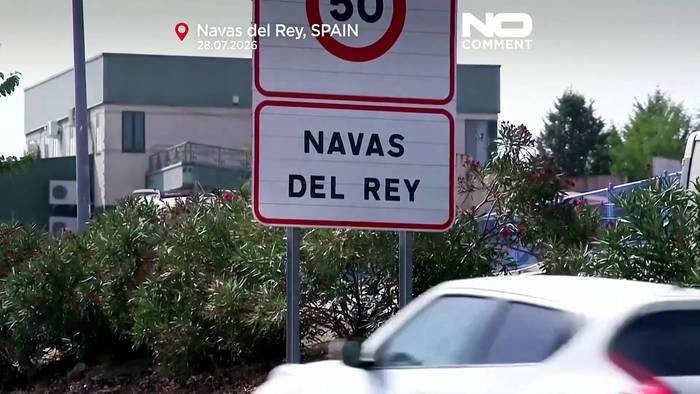 News video: Nach Waldbrand in Zentralspanien: Einwohner von Navas del Rey kehren zurück